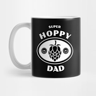 Super Hoppy Dad White Mug